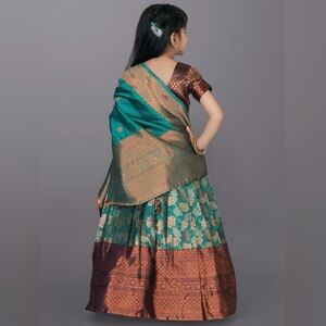 South Indian Saree Set for Kid from 2 Years Old